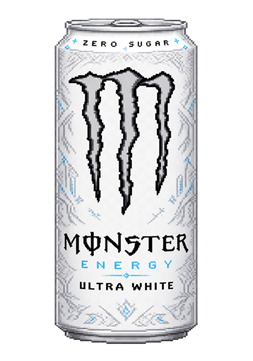White Monster Ultra can